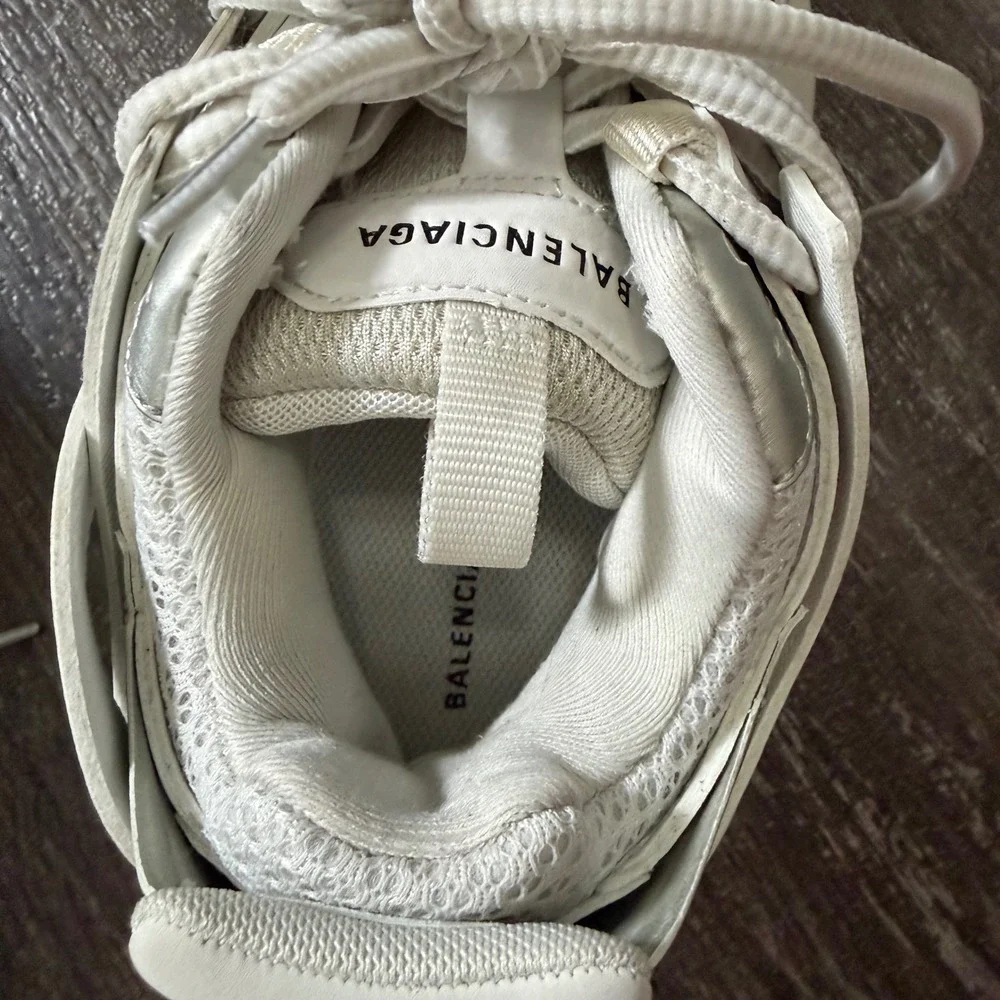 Balenciaga Track Sneakers Womens 36‎ White Chunky Mesh Designer Trainers